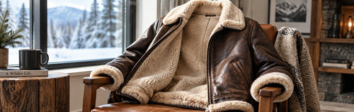 Shearling jacket buying guide — what to look for | NSM Jackets