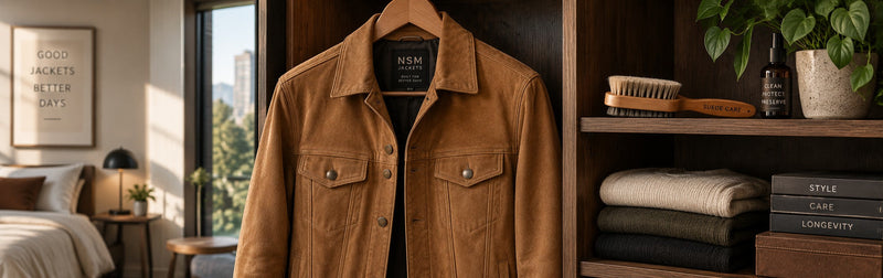 Suede jacket care guide — dos and don'ts | NSM Jackets