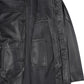 Lambskin black leather car coat for men by NSM Jackets