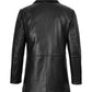Chester black lambskin leather coat for men by NSM Jackets