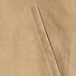 Men's Camel Suede Bomber Jacket - Full Length