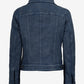 Women's washed leather jacket by NSM Jackets, texture detail